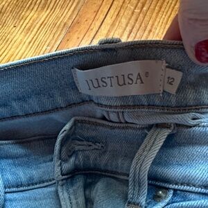 Just USA Women's Denim Jeans in Light Blue